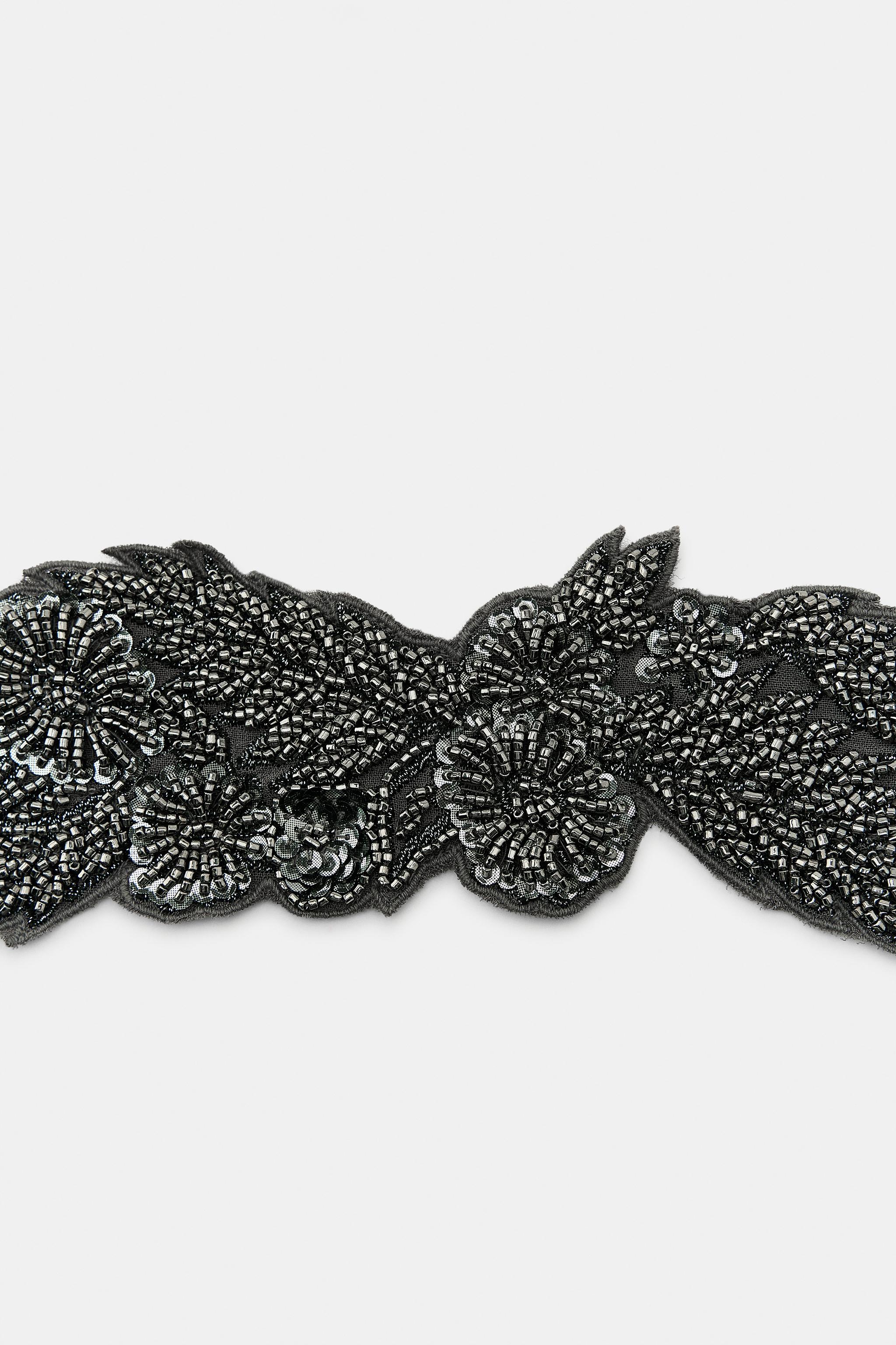 BANDANA GEORGETTE BRODERIES FANTAISIE